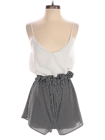 Pre-owned Assorted Brands Romper In White