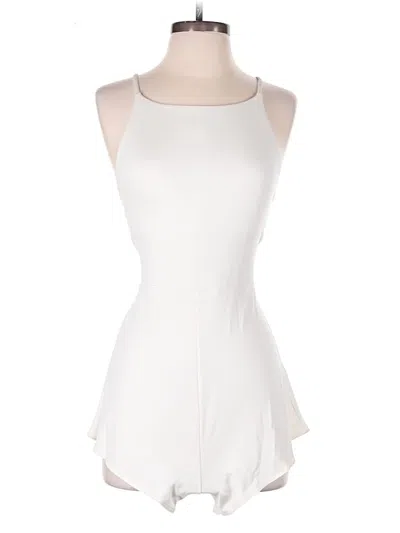 Pre-owned Assorted Brands Romper In White