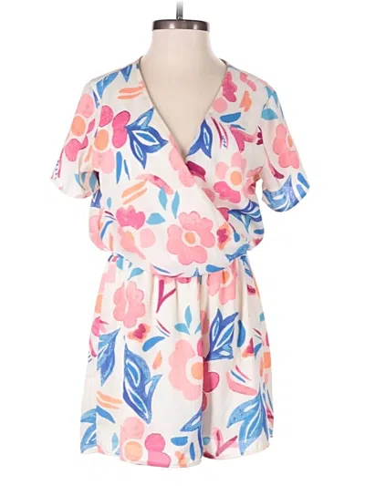 Pre-owned Assorted Brands Romper In White