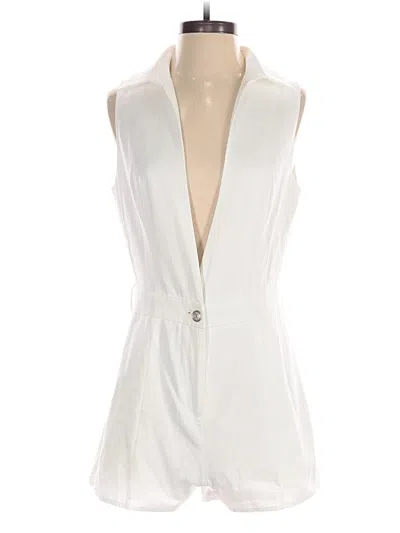Pre-owned Assorted Brands Romper In White