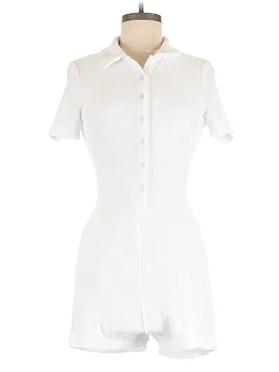 Pre-owned Assorted Brands Romper In White