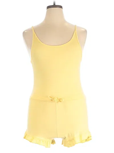Pre-owned Assorted Brands Romper In Yellow