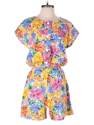 Pre-owned Assorted Brands Romper In Yellow