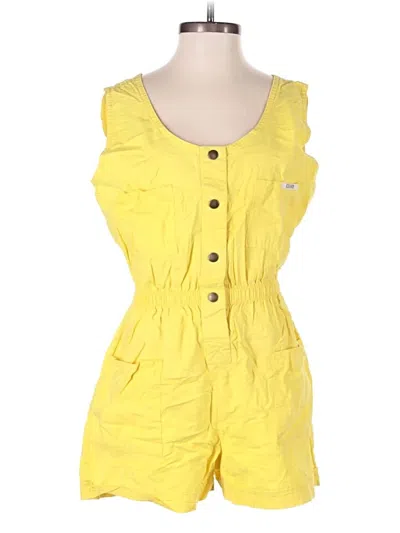 Pre-owned Assorted Brands Romper In Yellow
