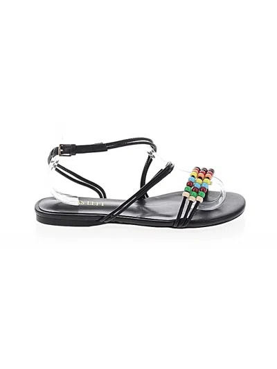 Pre-owned Assorted Brands Sandals In Black