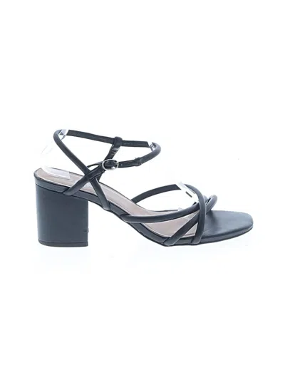 Pre-owned Assorted Brands Sandals In Black