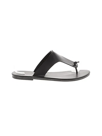 Pre-owned Assorted Brands Sandals In Black