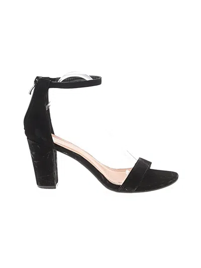 Pre-owned Assorted Brands Sandals In Black