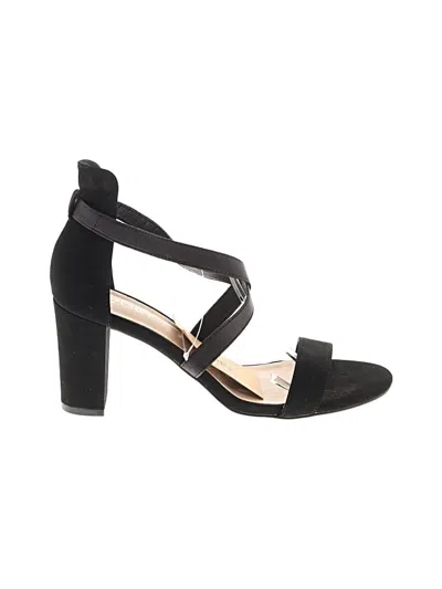 Pre-owned Assorted Brands Sandals In Black