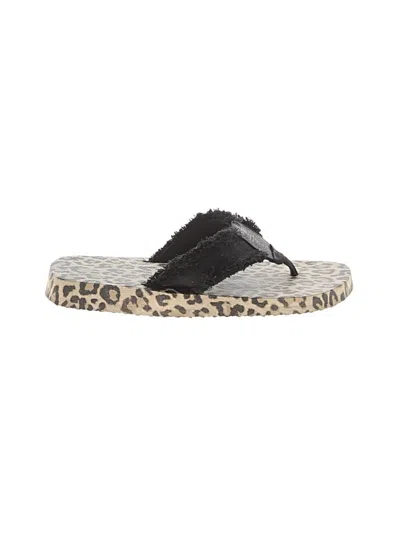 Pre-owned Assorted Brands Sandals In Black
