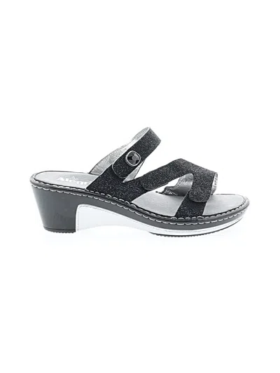 Pre-owned Assorted Brands Sandals In Black
