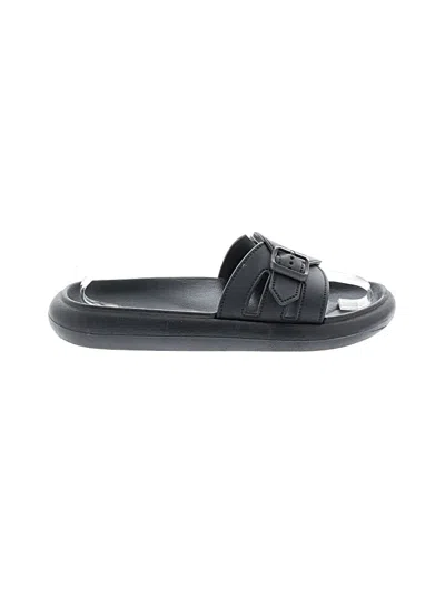 Pre-owned Assorted Brands Sandals In Black