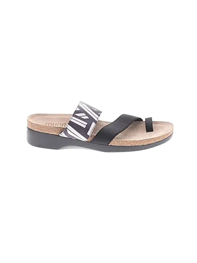 Pre-owned Assorted Brands Sandals In Black