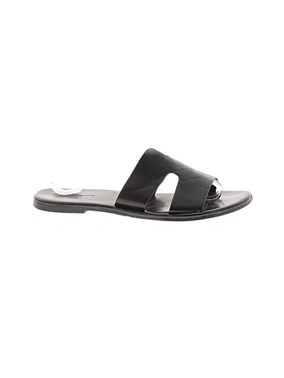 Pre-owned Assorted Brands Sandals In Black