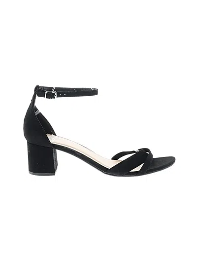 Pre-owned Assorted Brands Sandals In Black