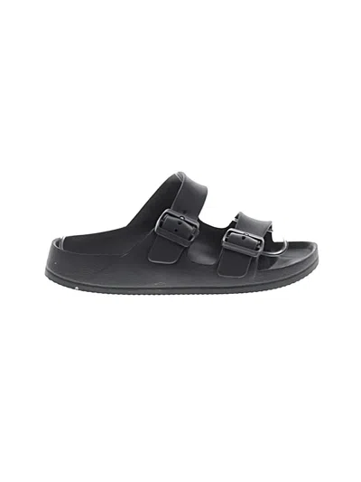 Pre-owned Assorted Brands Sandals In Black