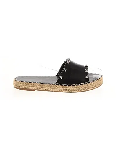 Pre-owned Assorted Brands Sandals In Black