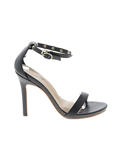 Pre-owned Assorted Brands Sandals In Black