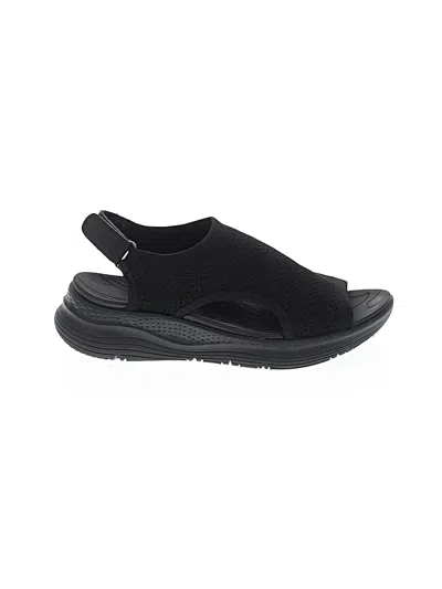 Pre-owned Assorted Brands Sandals In Black