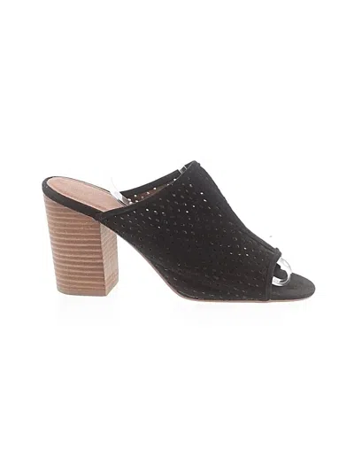Pre-owned Assorted Brands Sandals In Black