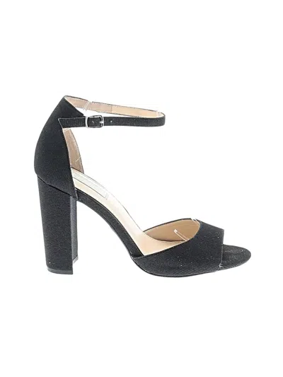 Pre-owned Assorted Brands Sandals In Black