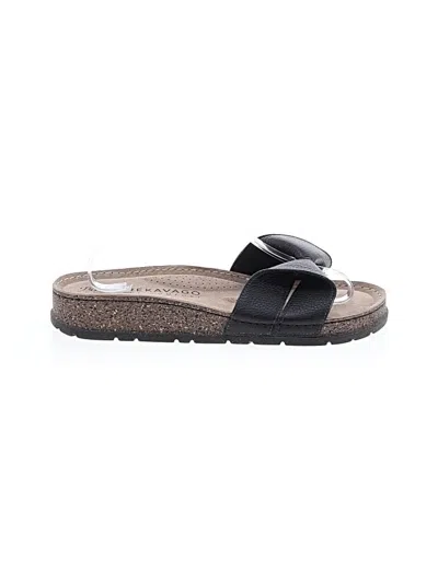 Pre-owned Assorted Brands Sandals In Black