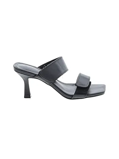Pre-owned Assorted Brands Sandals In Black
