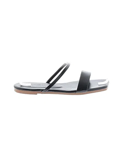 Pre-owned Assorted Brands Sandals In Black