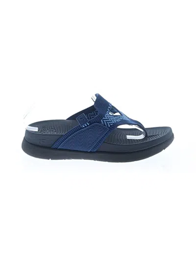 Pre-owned Assorted Brands Sandals In Blue