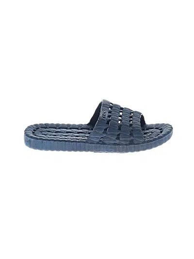 Pre-owned Assorted Brands Sandals In Blue