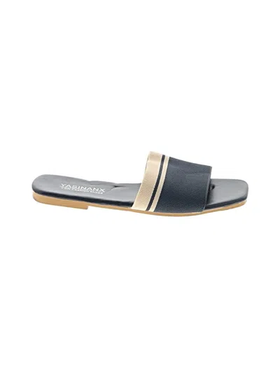 Pre-owned Assorted Brands Sandals In Blue