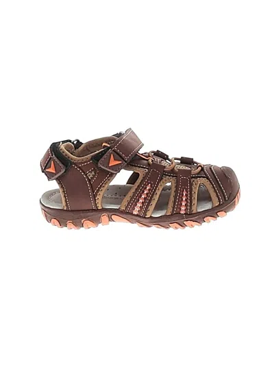 Pre-owned Assorted Brands Kids' Sandals In Brown