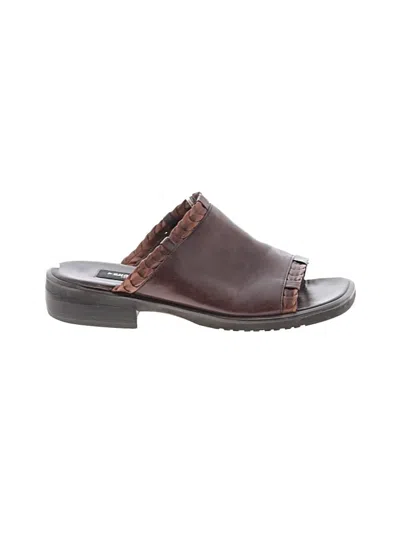 Pre-owned Assorted Brands Sandals In Brown