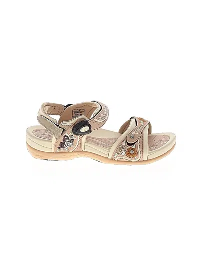 Pre-owned Assorted Brands Sandals In Brown