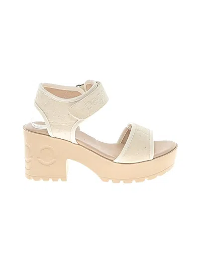 Pre-owned Assorted Brands Sandals In Brown