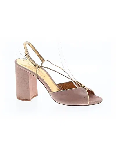 Pre-owned Assorted Brands Sandals In Brown