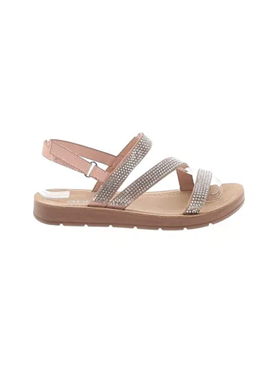 Pre-owned Assorted Brands Kids' Sandals In Brown