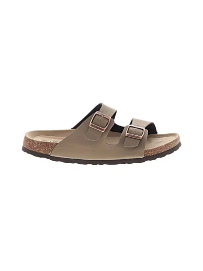 Pre-owned Assorted Brands Sandals In Brown
