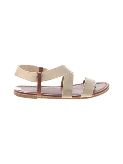 Pre-owned Assorted Brands Sandals In Brown