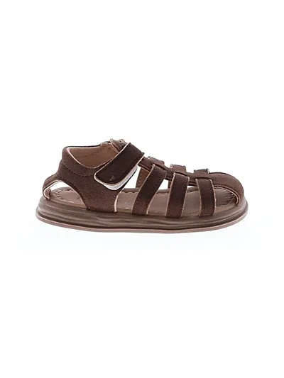 Pre-owned Assorted Brands Kids' Sandals In Brown