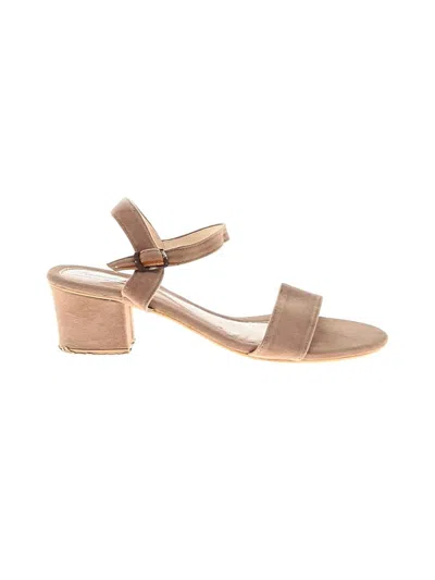 Pre-owned Assorted Brands Sandals In Brown