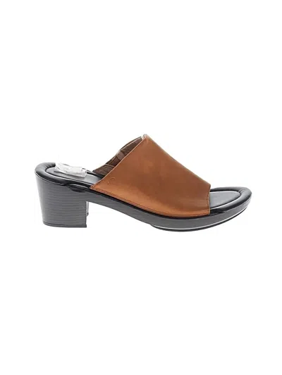 Pre-owned Assorted Brands Sandals In Brown