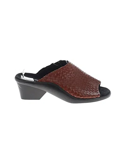 Pre-owned Assorted Brands Sandals In Brown