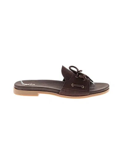 Pre-owned Assorted Brands Sandals In Brown