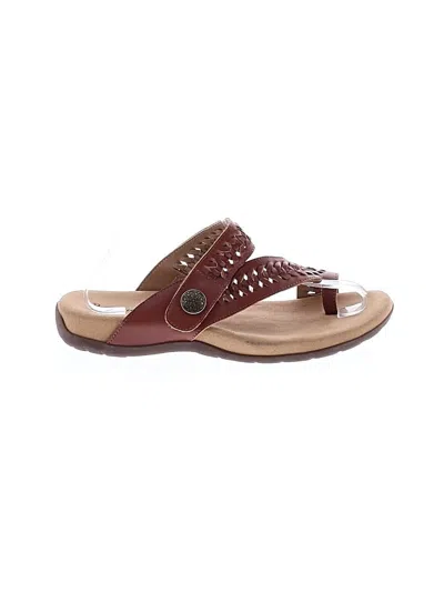 Pre-owned Assorted Brands Sandals In Brown