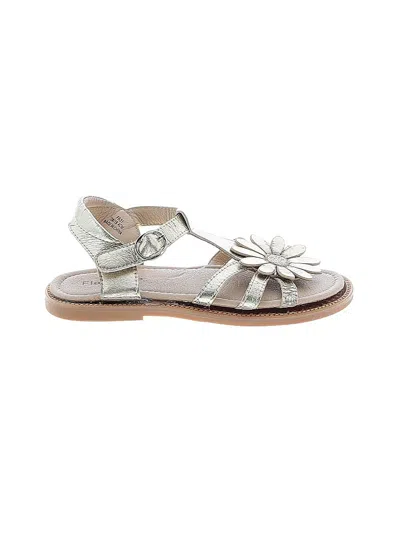 Pre-owned Assorted Brands Kids' Sandals In Gold