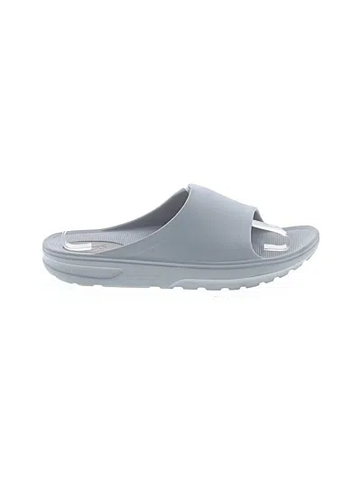 Pre-owned Assorted Brands Sandals In Gray