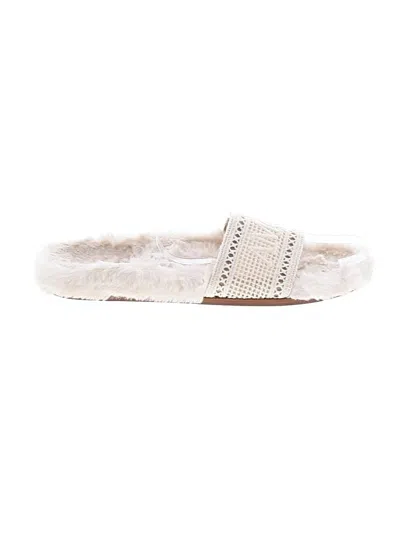 Pre-owned Assorted Brands Sandals In Ivory