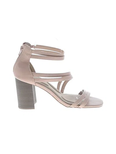 Pre-owned Assorted Brands Sandals In Ivory