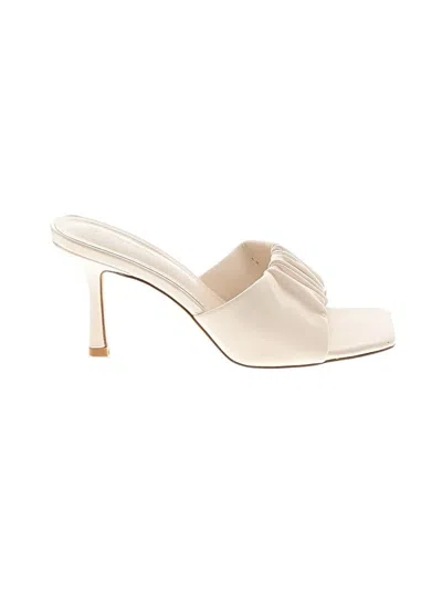 Pre-owned Assorted Brands Sandals In Ivory